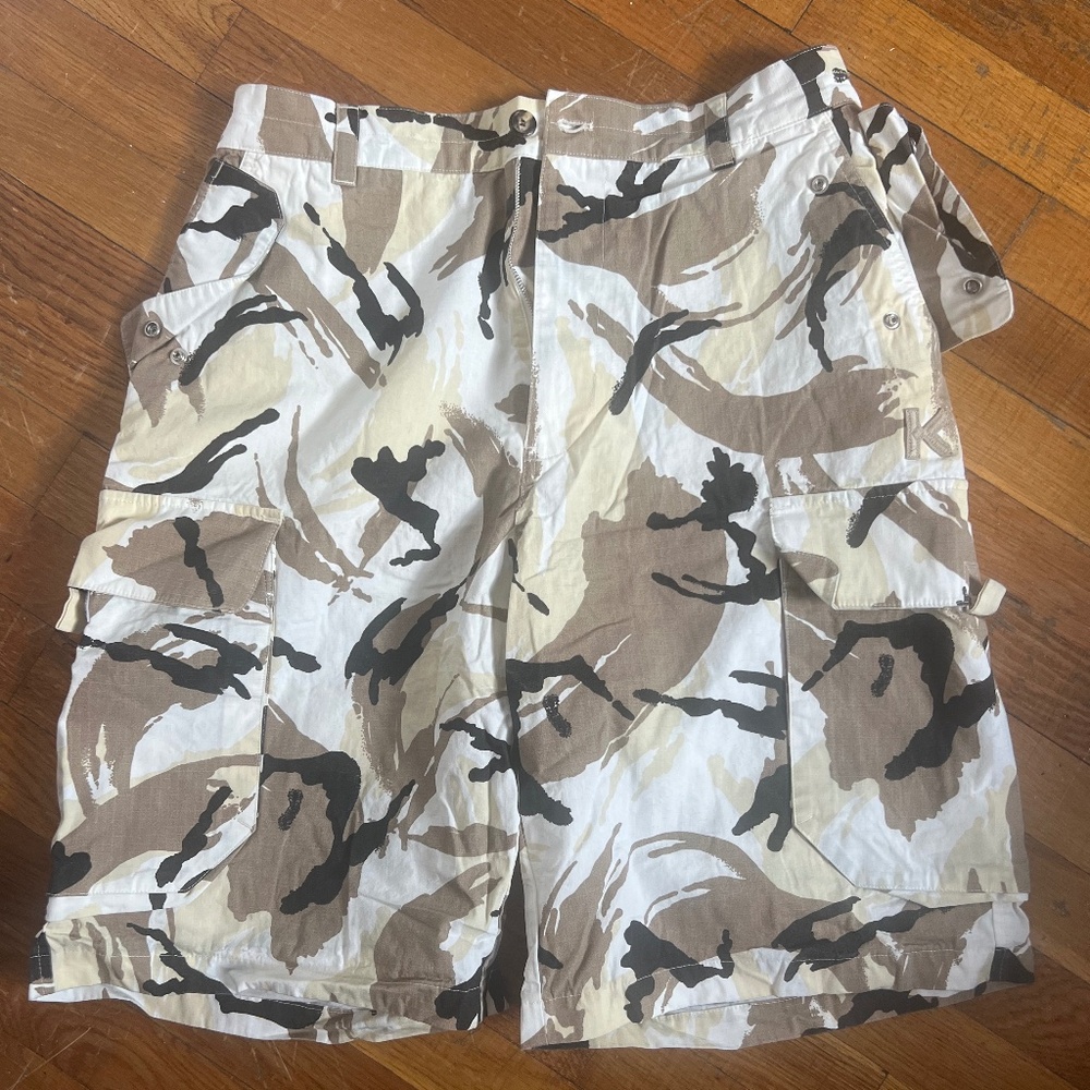 Kenzo US 30 Men CAMO cargo shorts